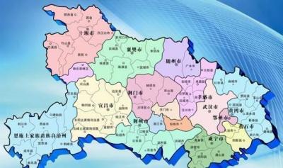 湖北省行政区划,湖北省怎么划分区域呀