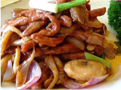 洋葱炒肉丝的做法,美食作家王刚木耳洋葱炒肉做法