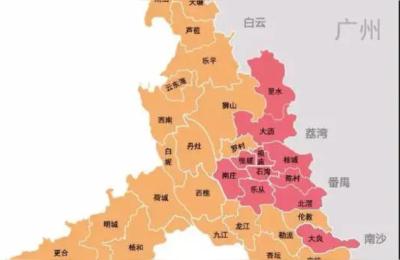 佛山龙江到南海地图显示23公里,中国南海地图边界经纬度