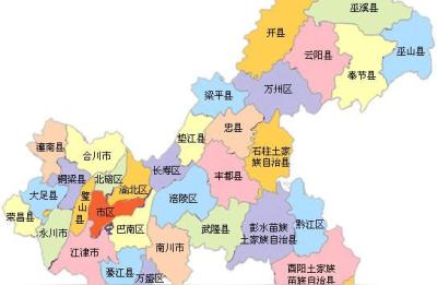重庆电子地图,重庆市在地图上像什么