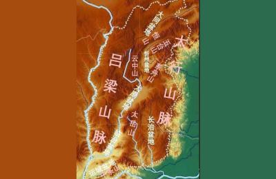 山西吕梁地图,古代吕梁是哪里