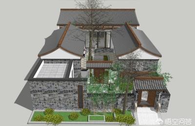 北京四合院平面图,情满四合院院子分布
