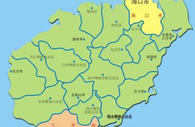 海南都有哪些城市,海南省有几个市