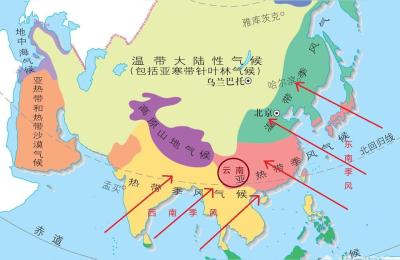 云南省地图高清版大图,我国的云南省到底是受印度洋水汽的影响还是太平洋水汽的影响