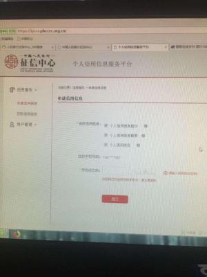 我的征信查询,央行征信查询系统