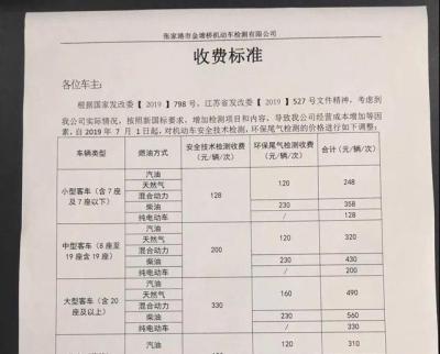 验车费用多少钱,重庆2022年车辆检测费用标准