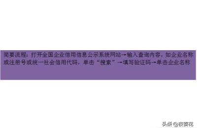 怎样查询广东省公司企业的营业执照,如何查询广州个人营业执照