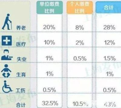 公司缴纳社保比例,公司缴纳社保比例7