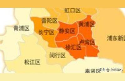 上海哪几个区,上海十个区