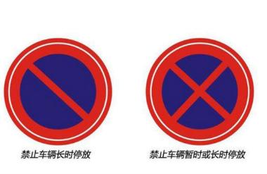 禁止临时停车标志,什么标志是临时停车