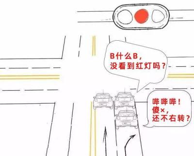 右转红灯右转算闯红灯吗,右转红灯右转算闯红灯吗