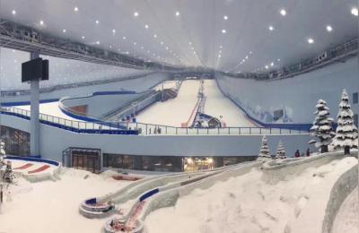 上海冰雪之星正在临港加快建设,今年年底有望建成敞开