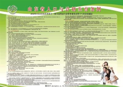 山东省人口与计划生育条例,山东省人口与计划生育条例