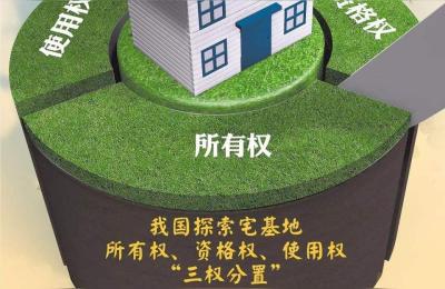 宅基地三权分置指哪三权,三权分置具体是指