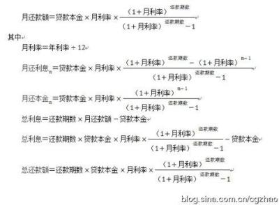 房贷的计算公式,房贷怎样计算的