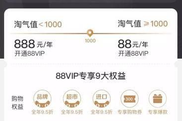 淘宝怎么开通88vip,开通88vip淘气值不够了怎么办