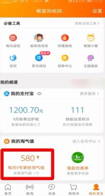 淘宝如何查看淘气值,淘气值500等于消费多少