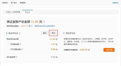 淘宝店购买保证金多少合理,淘宝保证金不交有什么影响